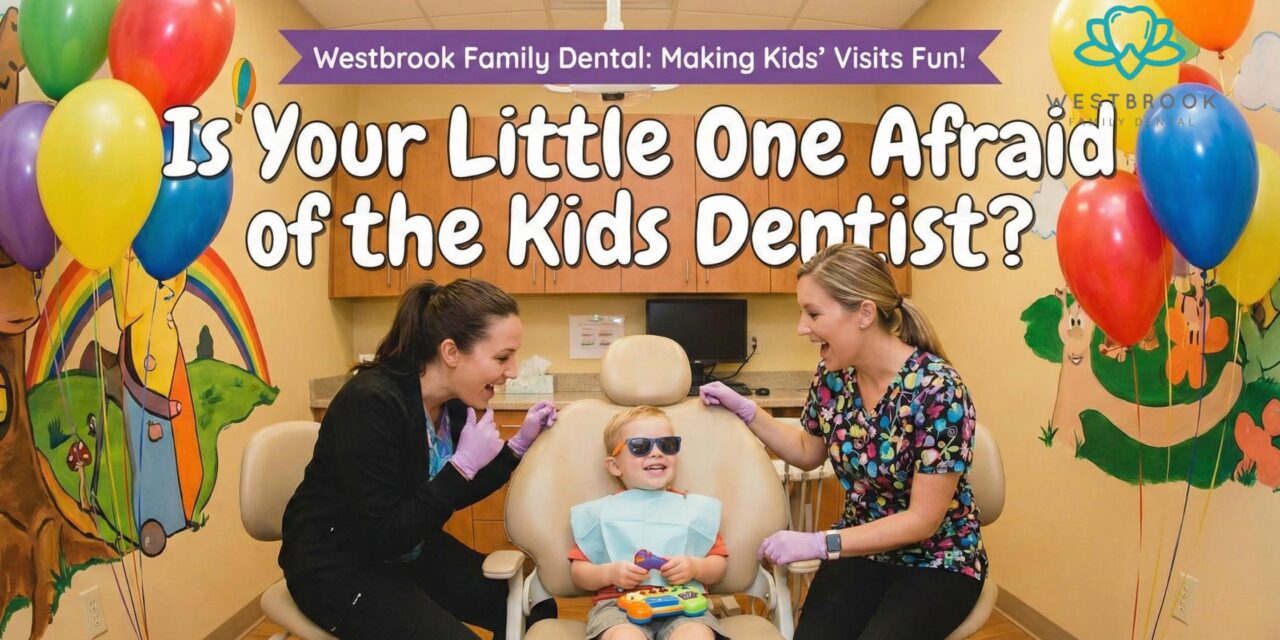 Is Your Little One Afraid of the Kids Dentist? How Westbrook Family Dental for Kids Dental Care Makes Visits Fun