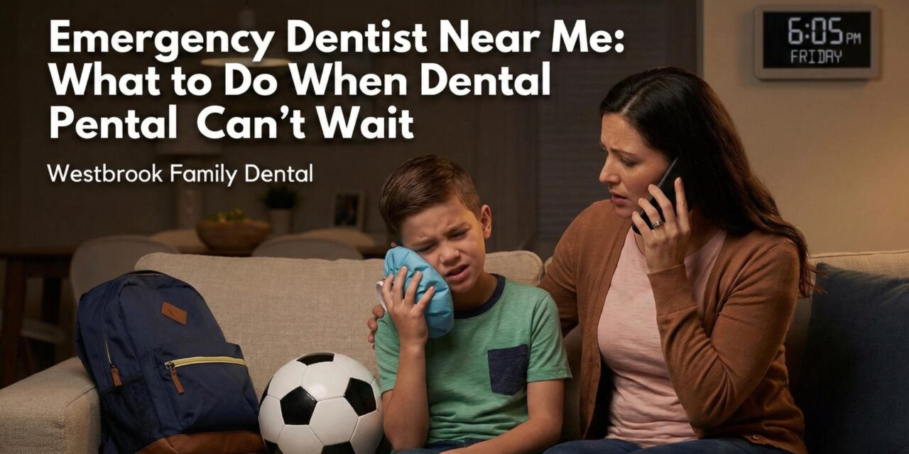 Emergency Dentist Near Me: What to Do When Dental Pain Can’t Wait
