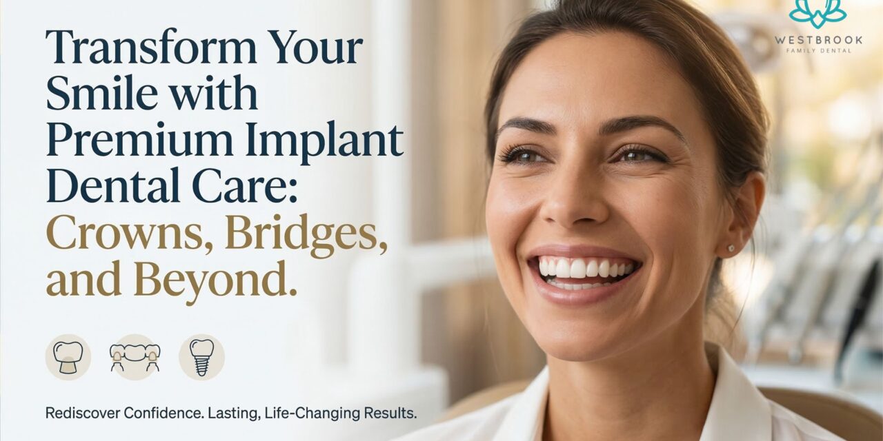 Transform Your Smile with Premium Implant Dental Care: Crowns, Bridges, and Beyond