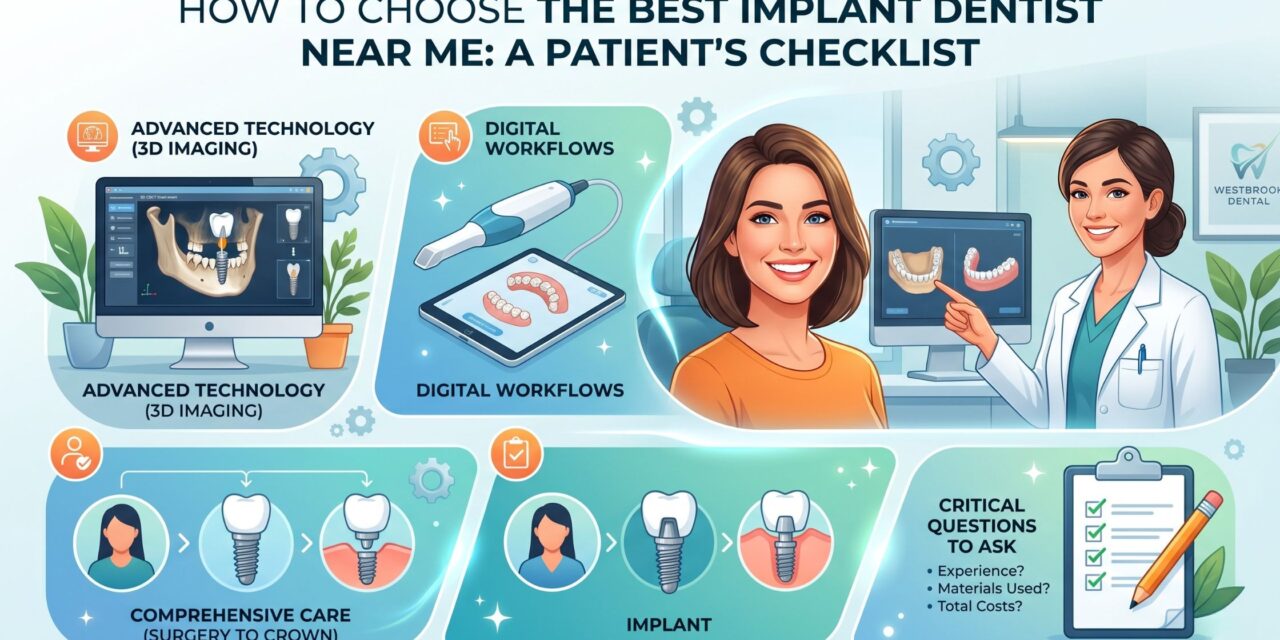 How to Choose the Best Implant Dentist Near Me: A Patient’s Checklist